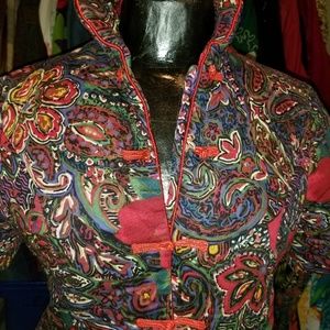 Vintage Fu You Beautiful Pattern Top
